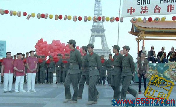 解放军占领巴黎，中法合作共和国万岁！
